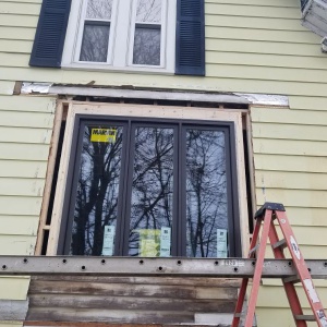 Install new Marvin casement window