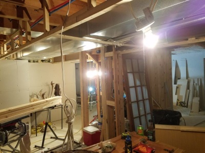 Rough and finishing drywall