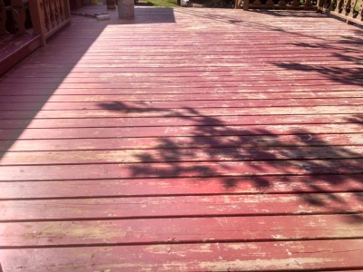 Deck in Ripon, WI / Before and after